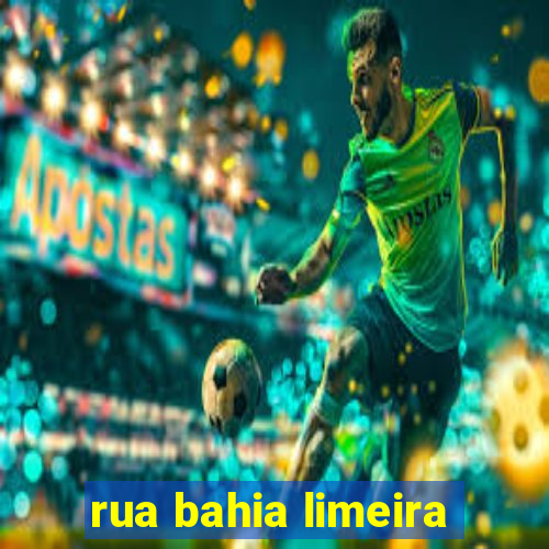 rua bahia limeira